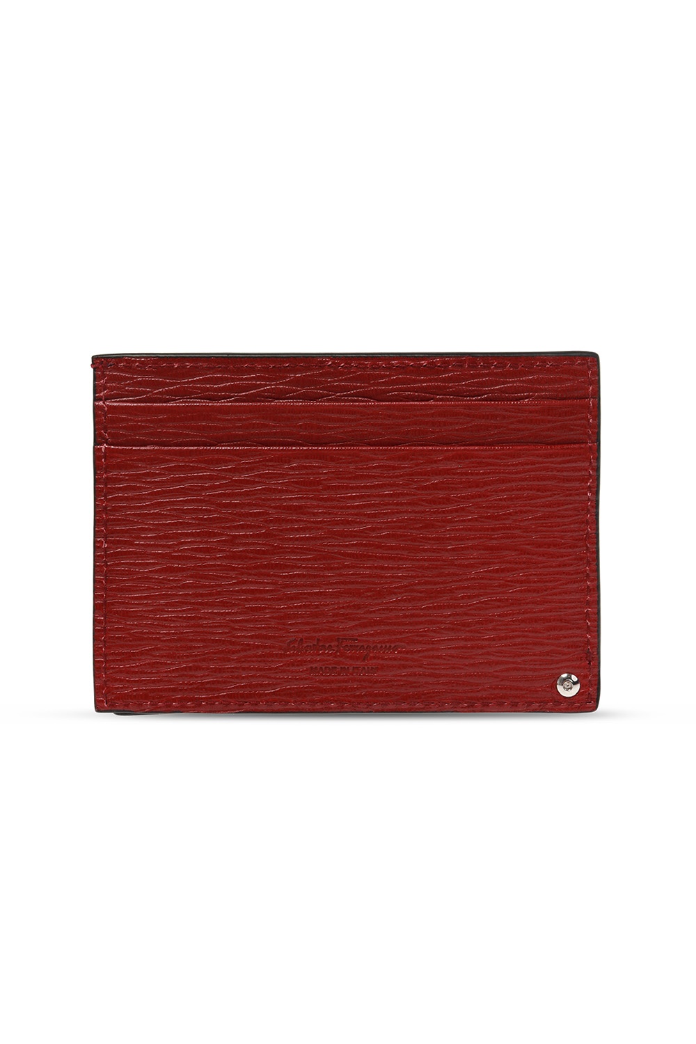 salvatore ferragamo saffiano leather card holder